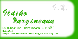 ildiko margineanu business card